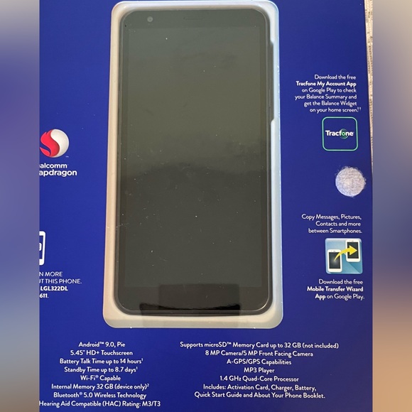 TRACKFONE LG. 32GB - Picture 3 of 8